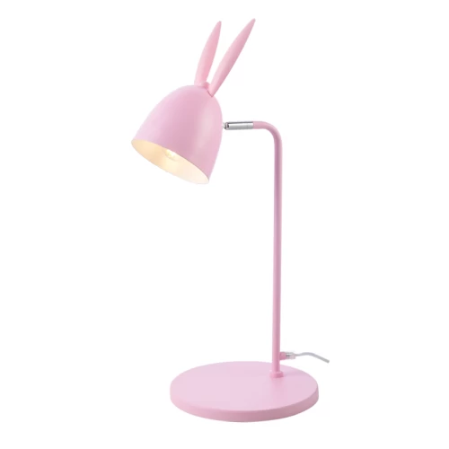 ACA ΠΟΡΤΑΤΙΦ ΠΑΙΔΙΚΟ Ε27 ΡΟΖ ΜΕΤΑΛΛΙΚΟ 27X22XH56CM BUNNY