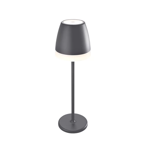 ACA ΠΟΡΤΑΤΙΦ LED SMD ΕΠΑΝΑΦΟΡΤΙΖΟΜΕΝΟ ΣΚΟΥΡΟ ΓΚΡΙ 2W 3000K IP54