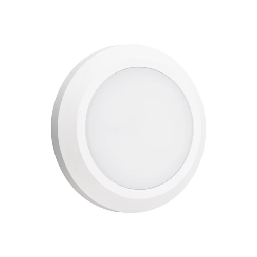 Απλίκα LED Εξωτερικού Χώρου Λευκή Φ 15CM 4W 3000K IP65 SLIM01NW