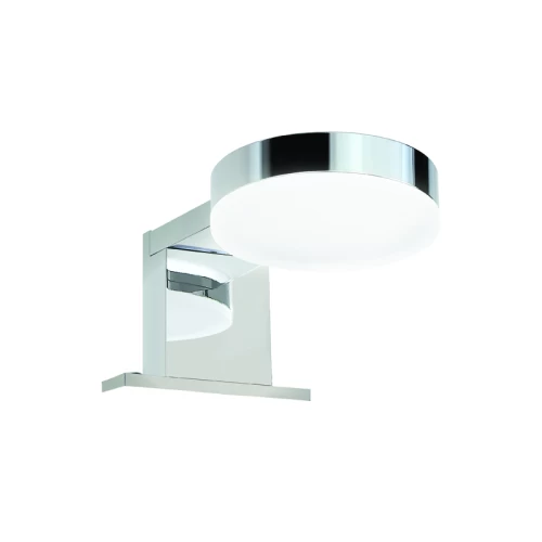 ΑΠΛΙΚΑ ΛΟΥΤΡΟΥ ΕΠΙΠΛΟΥ METAΛΛΙΚΗ LED LUSTRO 5W 3000K ΧΡΩΜΙΟ ΙP44