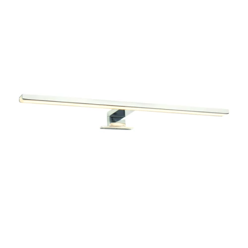 ΑΠΛΙΚΑ ΛΟΥΤΡΟΥ  ΕΠΙΠΛΟΥ METAΛΛΙΚΗ LED VOIR 8W 3000K ΧΡΩΜΙΟ ΙP44