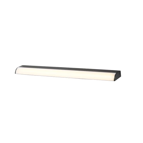 ΑΠΛΙΚΑ ΛΟΥΤΡΟΥ ΑΛΟΥΜΙΝΙΟΥ LED KLARA 12W 3000K ΜΑΥΡΟ ΙP44