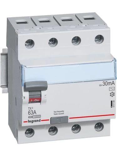 ΡΕΛΕ ΔΙΑΦΥΓΗΣ  30mA LEGRAND TX3 4P 40A