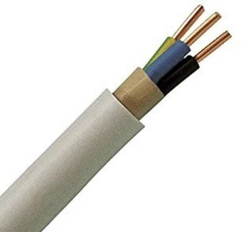 ΚΑΛΩΔΙΟ NYM 3x6 A05VV-R ΛΕΥΚΟ