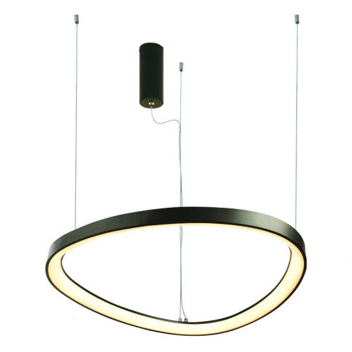 ΦΩΤ ΚΡΕΜΑΣΤΟ ΑΛΟΥΜΙΝΙΟΥ ΜΑΥΡΟ LED 36W 3000K 2700LM HARMONY