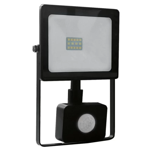 ΠΡΟΒΟΛΕΑΣ LED 10W ΜΕ ΑΝΙΧΝΕΥΤΗ ΜΑΥΡΟΣ 3000Κ IP66
