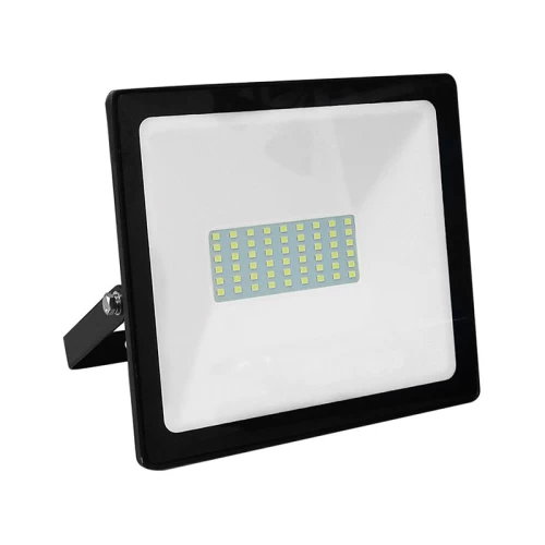 ΠΡΟΒΟΛΕΑΣ LED 50W ΜΑΥΡΟΣ 4000Κ IP66