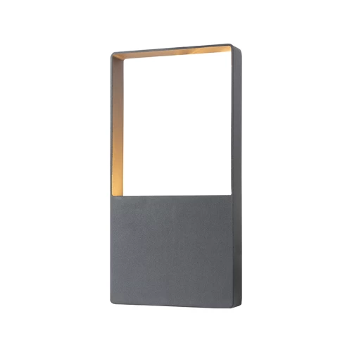Φωτιστικό Τοίχου - Απλίκα Agira LG2361G  Led 240lm 4W 3000K Dark Grey Aca
