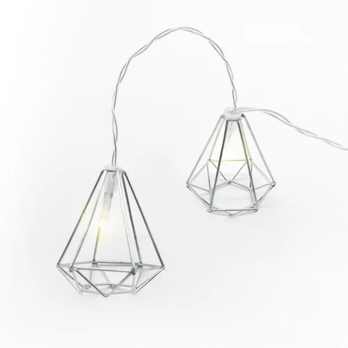 ^ METAL DIAMOND 10LED ΛΑΜΠΑΚ ΣΕΙΡΑ ΜΠΑΤΑΡ.(3xAA)& ΧΡΟΝΟΔΙΑΚ (6ΟΝ/18OFF) ΘΕΡΜΟ ΛΕΥΚΟ ΑΣΗΜΙ ΜΕΤΑΛΛ