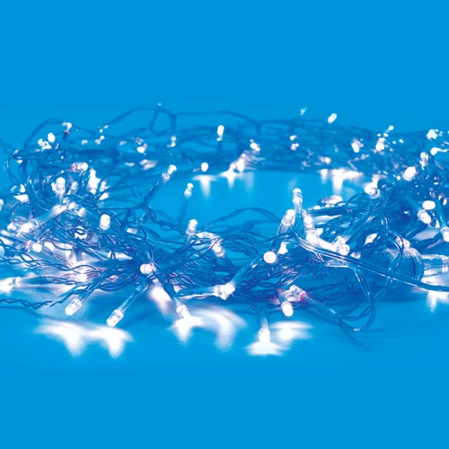 ^ 20LED ΛΑΜΠ. ΣΕΙΡΑ ΜΠΑΤ. (2xAA), ΜΠΛΕ ΣΤΑΘΕΡΑ,IP20, 190+30cm, ΔΙΑΦ. ΚΑΛ. ΤΡΟΦ.