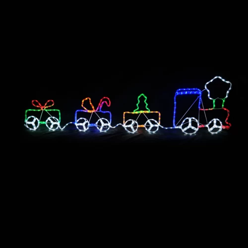^ TRAIN 312 LED 13m ΜΟΝΟΚ. ΦΩΤ., ΠΟΛΥΧΡΩΜ., ΣΤΑΘΕΡ., IP44, 200Χ51CM, 1.5m ΚΑΛ.