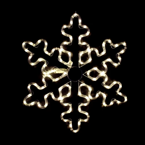 ^ SNOWFLAKE 96 LED ΣΧΕΔΙΟ 4m ΜΟΝΟΚΑΝΑΛ ΦΩΤΟΣΩΛ ΘΕΡΜΟ ΛΕΥΚΟ ΜΗΧΑΝΙΣΜΟ FLASH IP44 56cm 1.5m ΚΑΛΩΔ