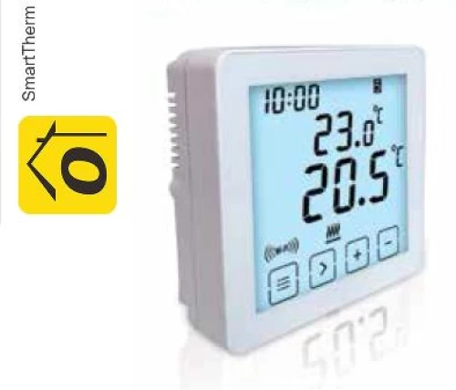 ΧΡΟΝΟΘΕΡΜΟΣΤΑΤΗΣ WIFI ΨΗΦΙΑΚΟΣ ΑΦΗΣ ΛΕΥΚΟ SMARTTHERM