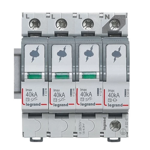 ΑΝΤΙΚΕΡΑΥΝΙΚΟ LEGRAND AC 3P+Ν Τ2 40KA