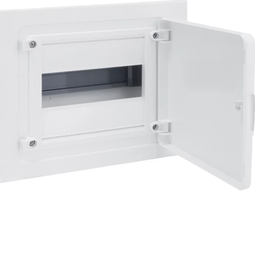 ΠΙΝΑΚΑΣ ΧΩΝΕΥΤΟΣ HAGER GOLF 1X8 ΣΤΟΙΧΕΙΩΝ ΛΕΥΚΗ ΠΟΡΤΑ VF108PA