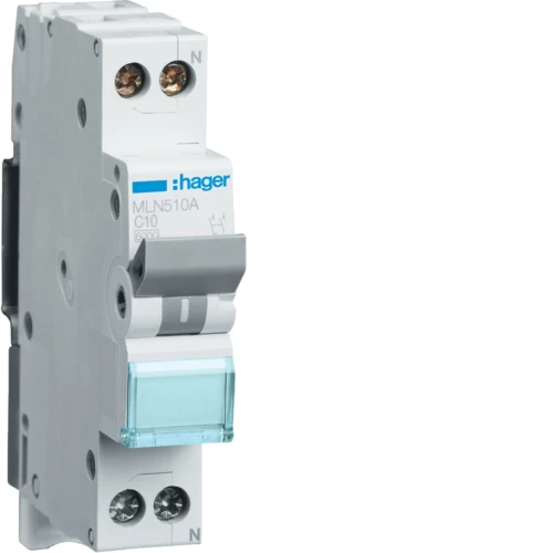 ΑΥΤΟΜΑΤΗ ΑΣΦΑΛΕΙΑ HAGER L+N 10A MLN510A