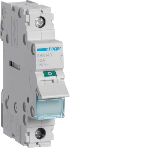 ΡΑΓΟΔΙΑΚΟΠΤΗΣ HAGER 1P40A SBN140A