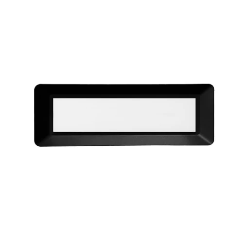 Απλίκα Εξωτερικού Χώρου LED Μαύρη  4W 3000K IP65 SLIM31NB