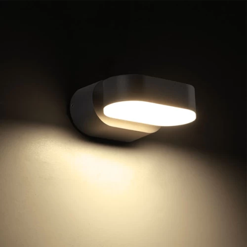 ΑΠΛΙΚΑ LED ΠΑΡΑΛΛΗΛΟΓΡΑΜΜΗ ΠΕΡΙΣΤΡΕΦΟΜΕΝΗ ΑΝΘΡΑΚΙ 110Χ54 7W 3000K IP65