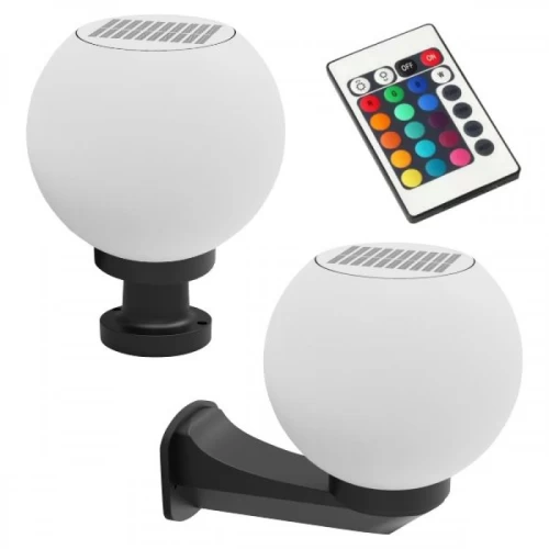 ΦΩΤΙΣΤΙΚΟ LED ΗΛΙΑΚΟ ΜΠΑΛΑ Φ20 5W RGB 6795