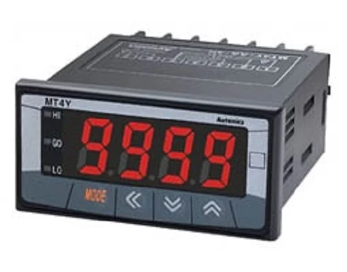 ΟΡΓΑΝΟ ΠΙΝΑΚΟΣ ΒΟΛΤΟΜΕΤΡΟ ΨΗΦΙΑΚΟ DC 96X48 0-500V ΕΞΟΔΟΣ 3NO MT4W-DV-41 AUTONICS