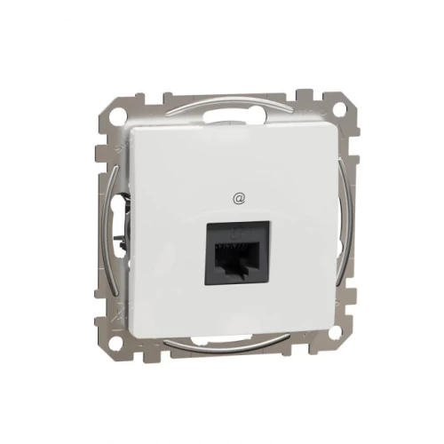 ΠΡΙΖΑ RJ45 CAT6 SEDNA DESIGN 1ΕΞ ΛΕΥΚΗ