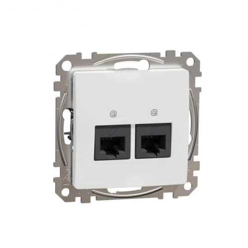 ΠΡΙΖΑ RJ45 CAT6 SEDNA DESIGN 2ΕΞ ΛΕΥΚΗ
