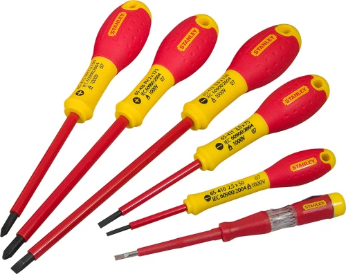 ΣΕΤ 6 ΚΑΤΣΑΒΙΔΙΑ STANLEY 1000V 4ΙΣΙΑ 2PH ΚΑΙ 1 ΔΟΚΙΜΑΣΤΙΚΟ