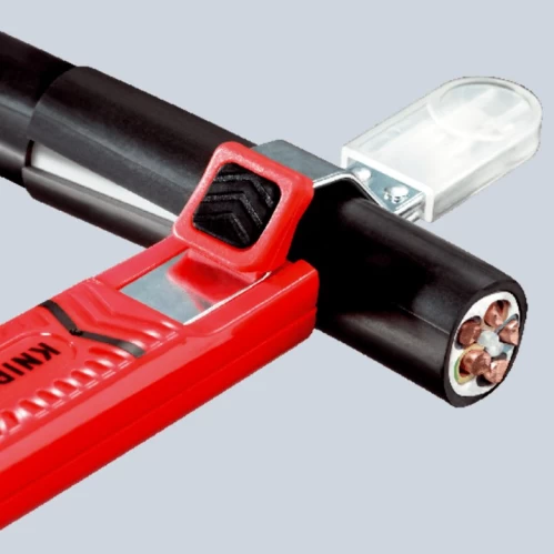 ΓΔΑΡΤΗΣ ΚΑΛΩΔΙΩΝ  KNIPEX  ΜΕ ΜΑΧΑΙΡΙ ΜΗΚΟΥΣ 160mm 1620165SB