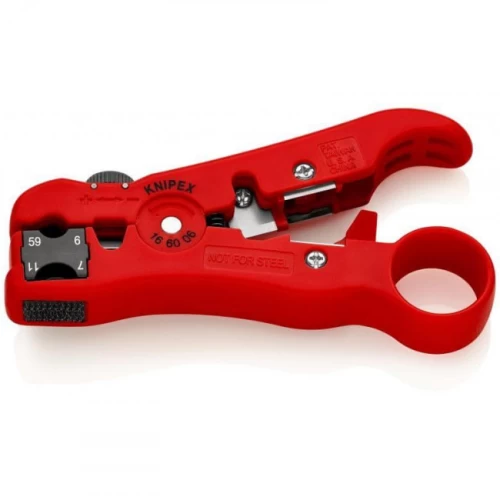 ΓΔΑΡΤΗΣ ΚΑΙ ΚΟΦΤΗΣ ΟΜΟΑΞΟΝΙΚΩΝ ΚΑΛΩΔΙΩΝ KNIPEX 166006SB