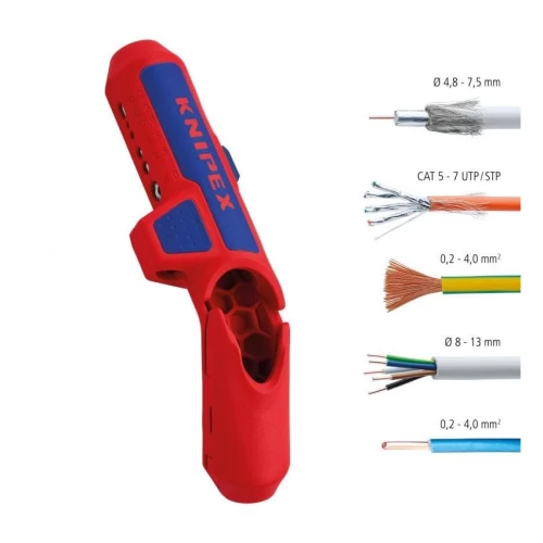 ΓΔΑΡΤΗΣ ΚΑΛΩΔΙΩΝ  KNIPEX  ΓΕΝ ΧΡΗΣΗΣ 8-13mm No125mm  169501SB
