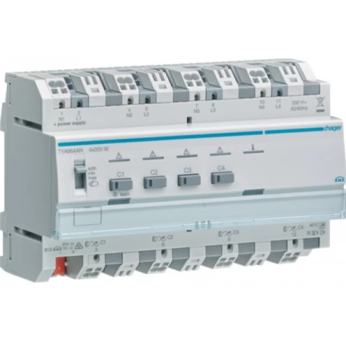 ΕΝΕΡΓΟΠΟΙΗΤΗΣ KNX ΡΥΘΜΙΣΗΣ ΦΩΤΙΣΜΟΥ PRO 300W(4X600W LED) 4 ΕΞ 