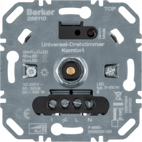 DIMMER ΦΩΤΙΣΜΟΥ UNIVERSAL LED 420W/100W