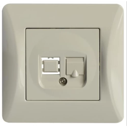 ΠΡΙΖΑ RJ45 1ΕΞ Χ ΠΛΑΙΣΙΟ LINE ME ΙΒΟΥΑΡ