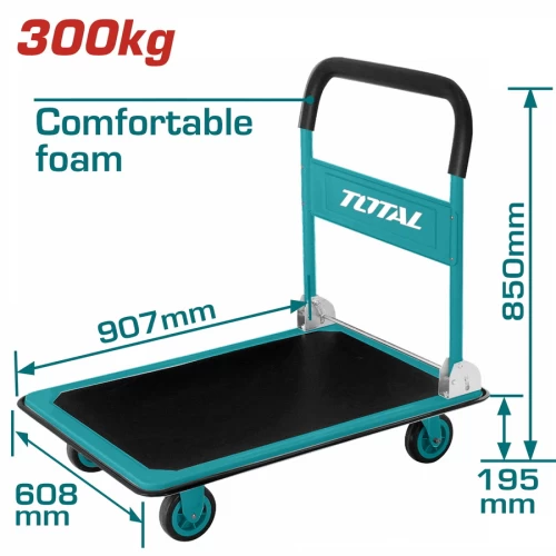 TOTAL ΠΛΑΤΦΟΡΜΑ ΜΕΤΑΦΟΡΑΣ ΠΤΥΣΣΟΜΕΝΗ 300kg (THTHP13002)