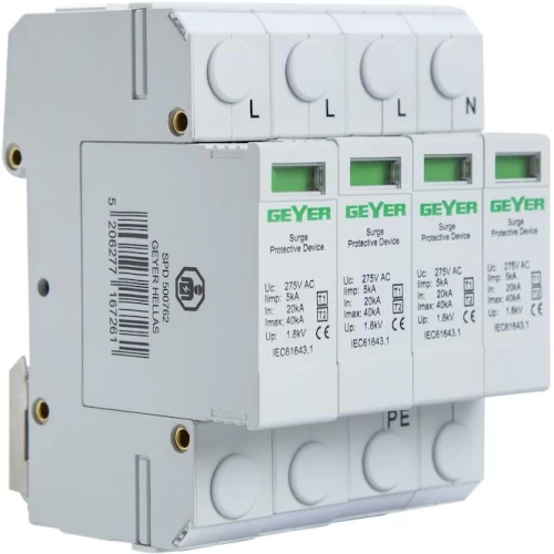 ΑΝΤΙΚΕΡΑΥΝΙΚΟ GEYER  3P+Ν T1+T2