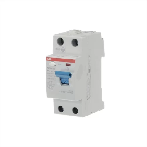ΡΕΛΕ ΔΙΑΡΡΟΗΣ ABB TYΠΟΥ Α 2P40A/30mA F202A-40/0.03