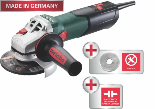 ΓΩΝΙΑΚΟΣ ΤΡΟΧΟΣ METABO 125MM 1400W WEQ 1400-125